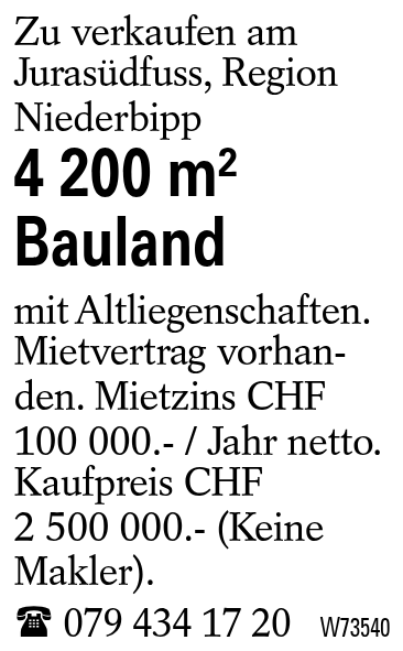 4 200 m^2 Bauland