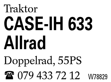 CASE-IH 633 Allrad
