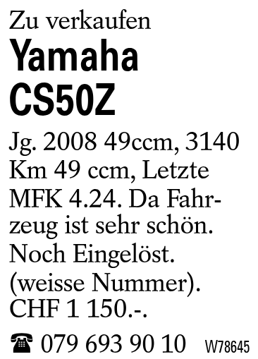 Yamaha CS50Z