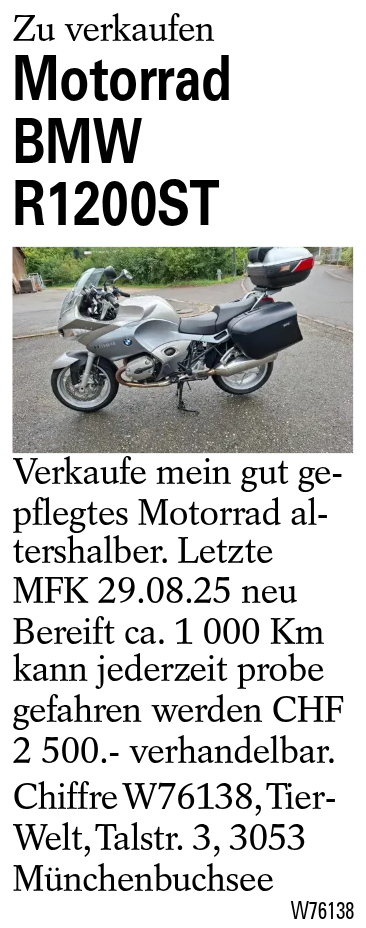 Motorrad BMW R1200ST