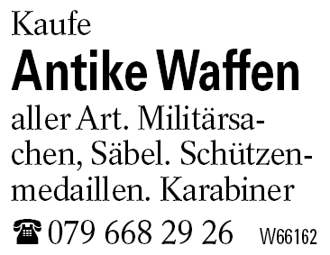 Antike Waffen
