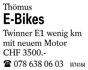 E-Bikes
