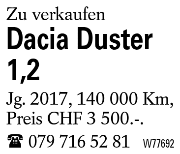 Dacia Duster 1,2