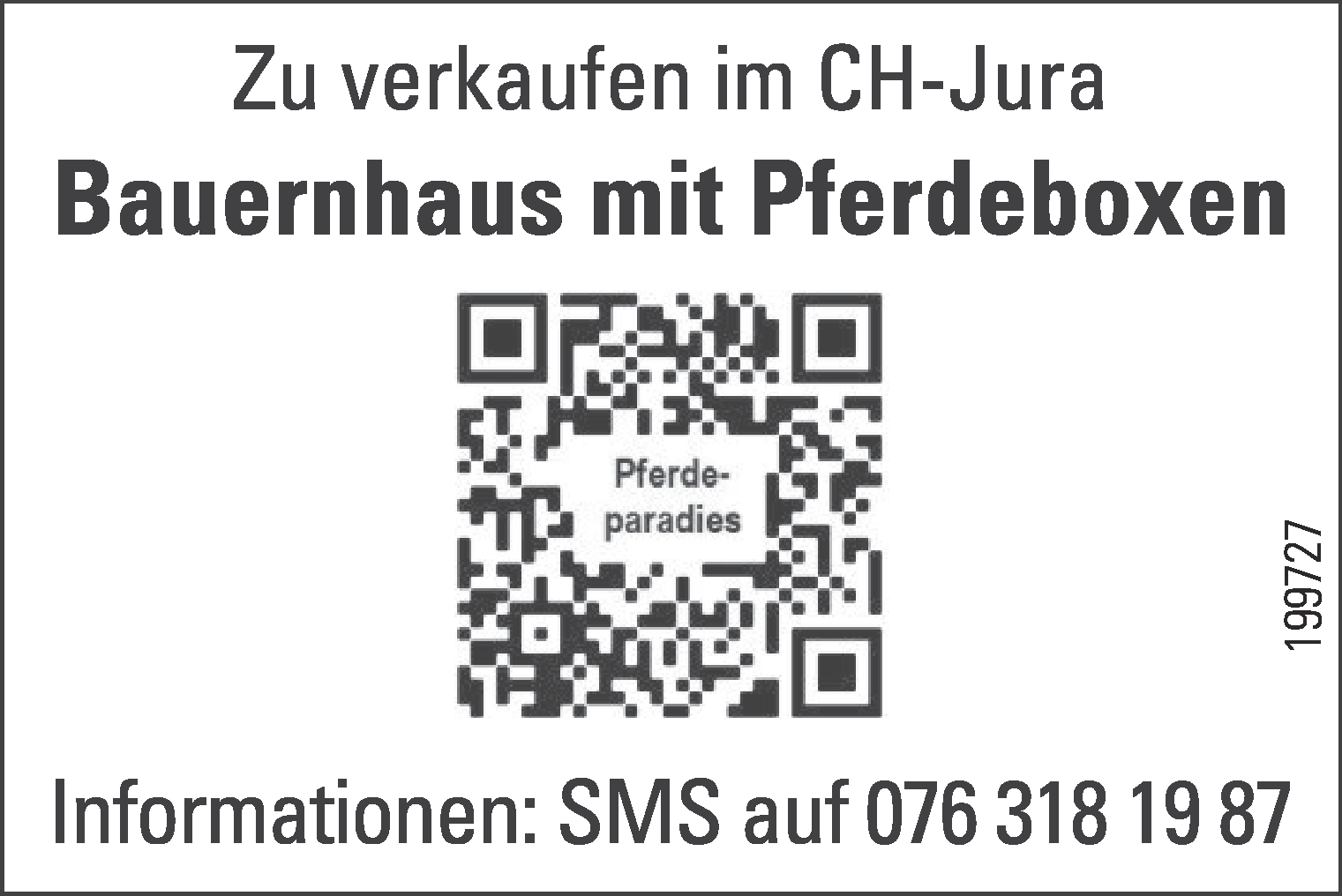 Bauernhaus mit Pferdeboxen