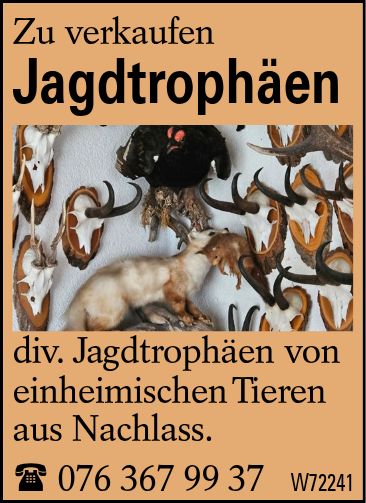 Jagdtrophäen
