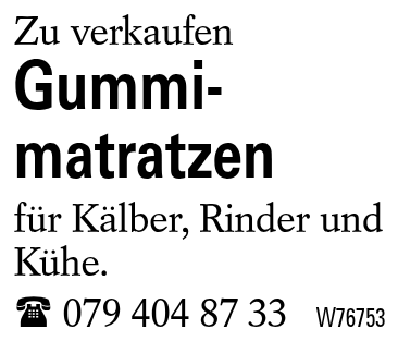 Gummi-matratzen