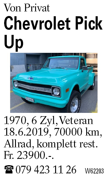 Chevrolet Pick Up