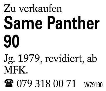 Same Panther 90