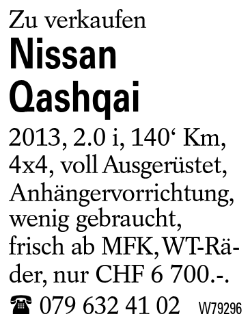 Nissan Qashqai