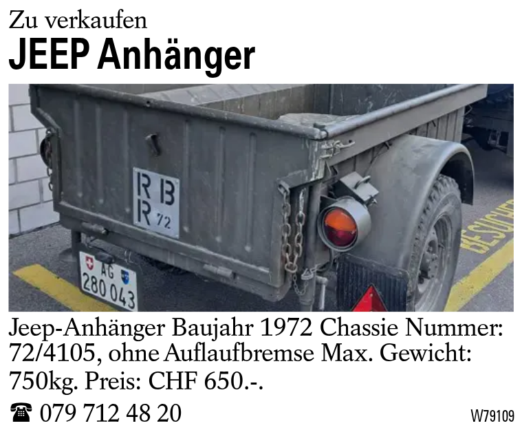 JEEP Anhänger