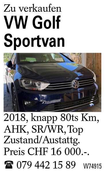 VW Golf Sportvan