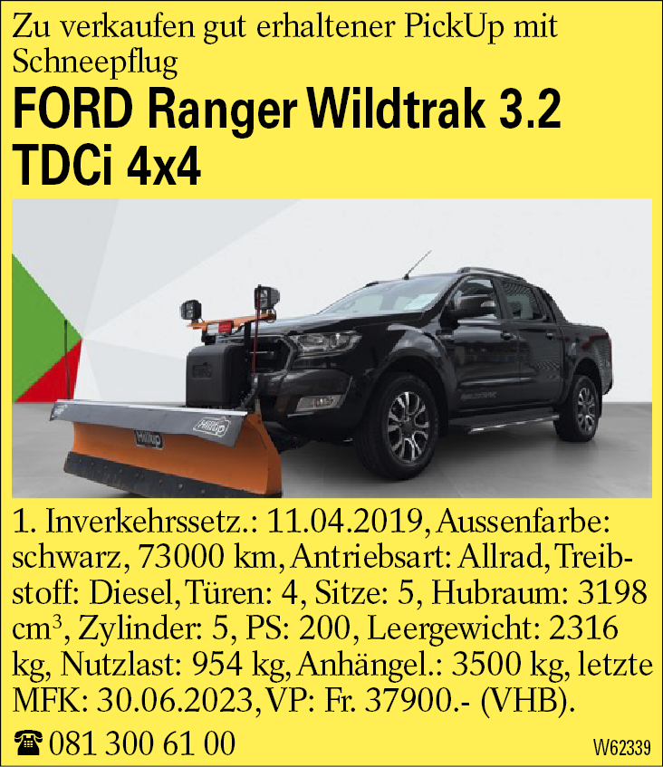 FORD Ranger Wildtrak 3.2 TDCi 4x4