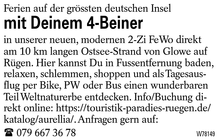mit Deinem 4-Beiner