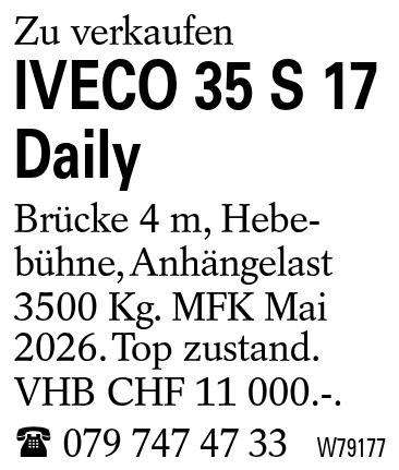 IVECO 35 S 17 Daily