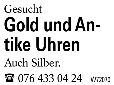 Gold und Antike Uhren