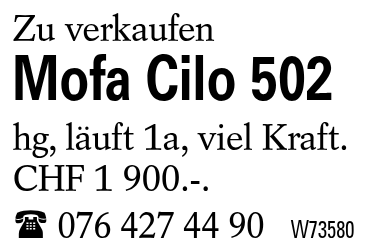 Mofa Cilo 502
