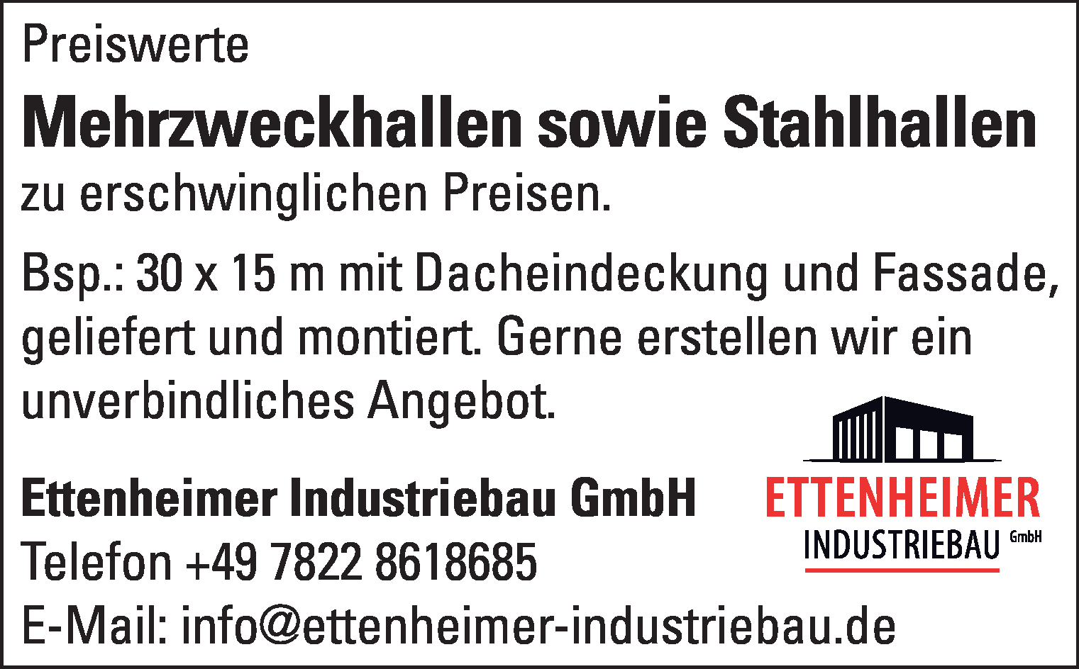 Mehrzweckhallen
