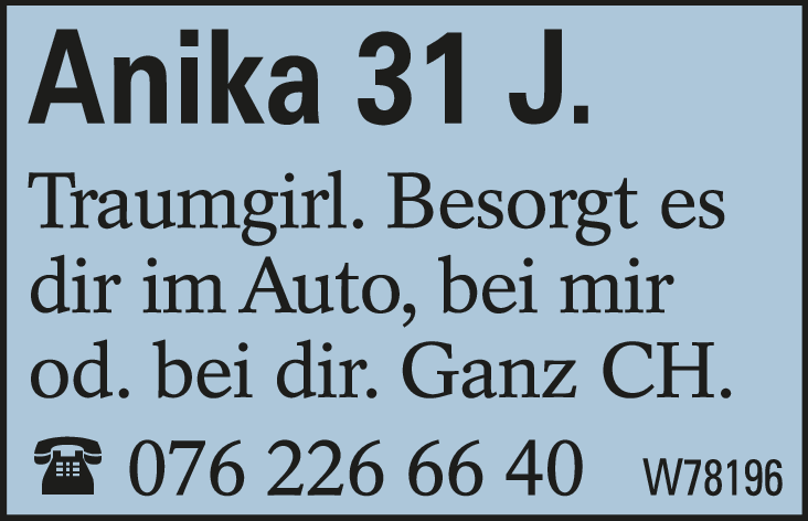 Anika 31 J.