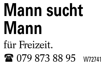 Mann sucht Mann