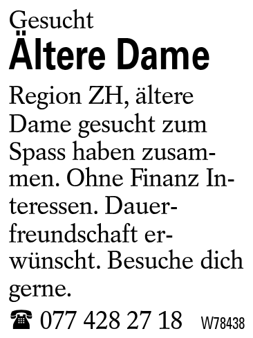 Ältere Dame