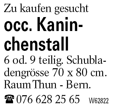 occ. Kaninchenstall