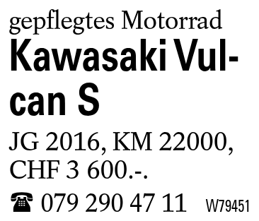 Kawasaki Vulcan S