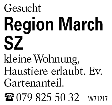 Region March SZ