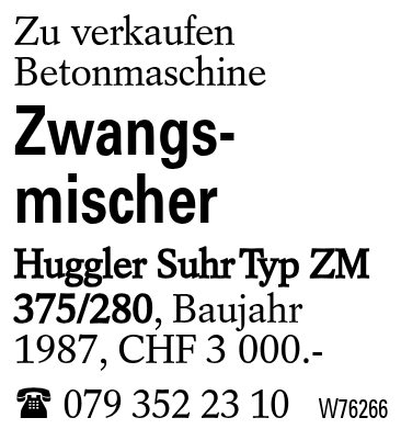 Zwangs- mischer