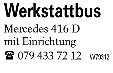 Werkstattbus