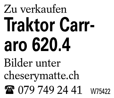 Traktor Carraro 620.4