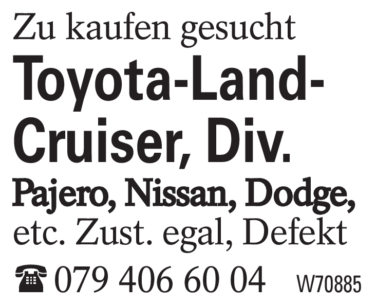 Toyota-Landcruiser, Div.