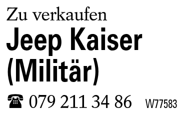 Jeep Kaiser (Militär)