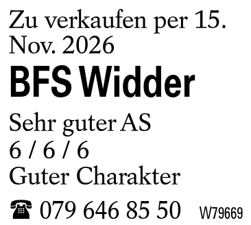 BFS Widder