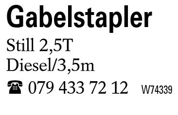 Gabelstapler