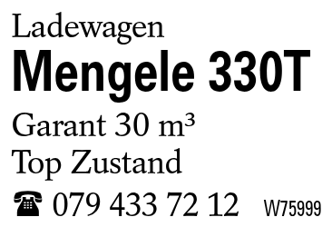 Mengele 330T