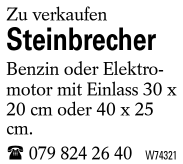 Steinbrecher