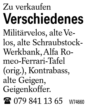 Verschiedenes