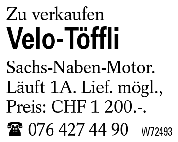 Velo-Töffli