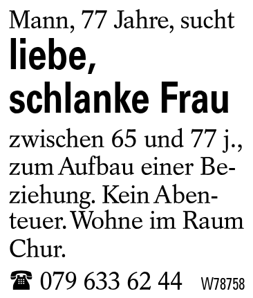 liebe, schlanke Frau