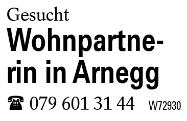 Wohnpartnerin in Arnegg