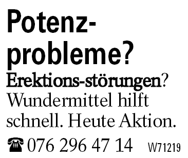 Potenz-       probleme?