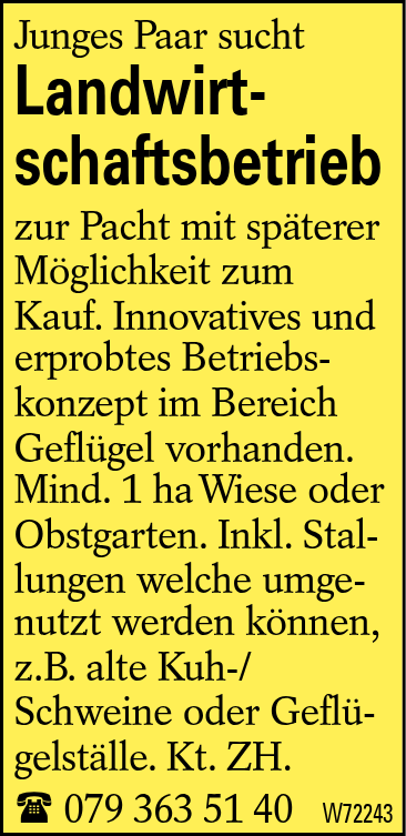 Landwirtschaftsbetrieb