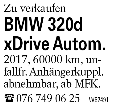 BMW 320d xDrive Autom.