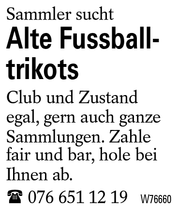 Alte Fussball- trikots