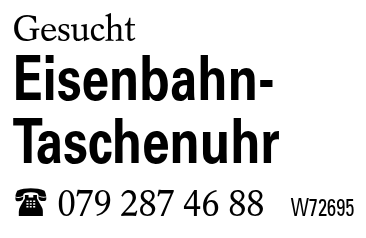 Eisenbahn-Taschenuhr