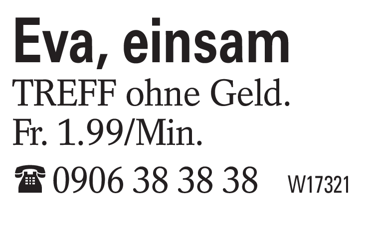 Eva, einsam