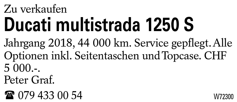 Ducati multistrada 1250 S