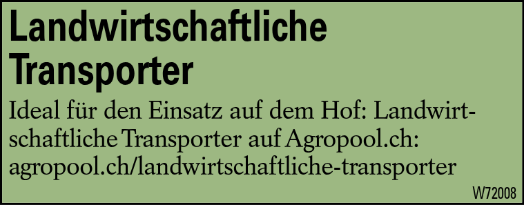 Landwirtschaftliche Transporter