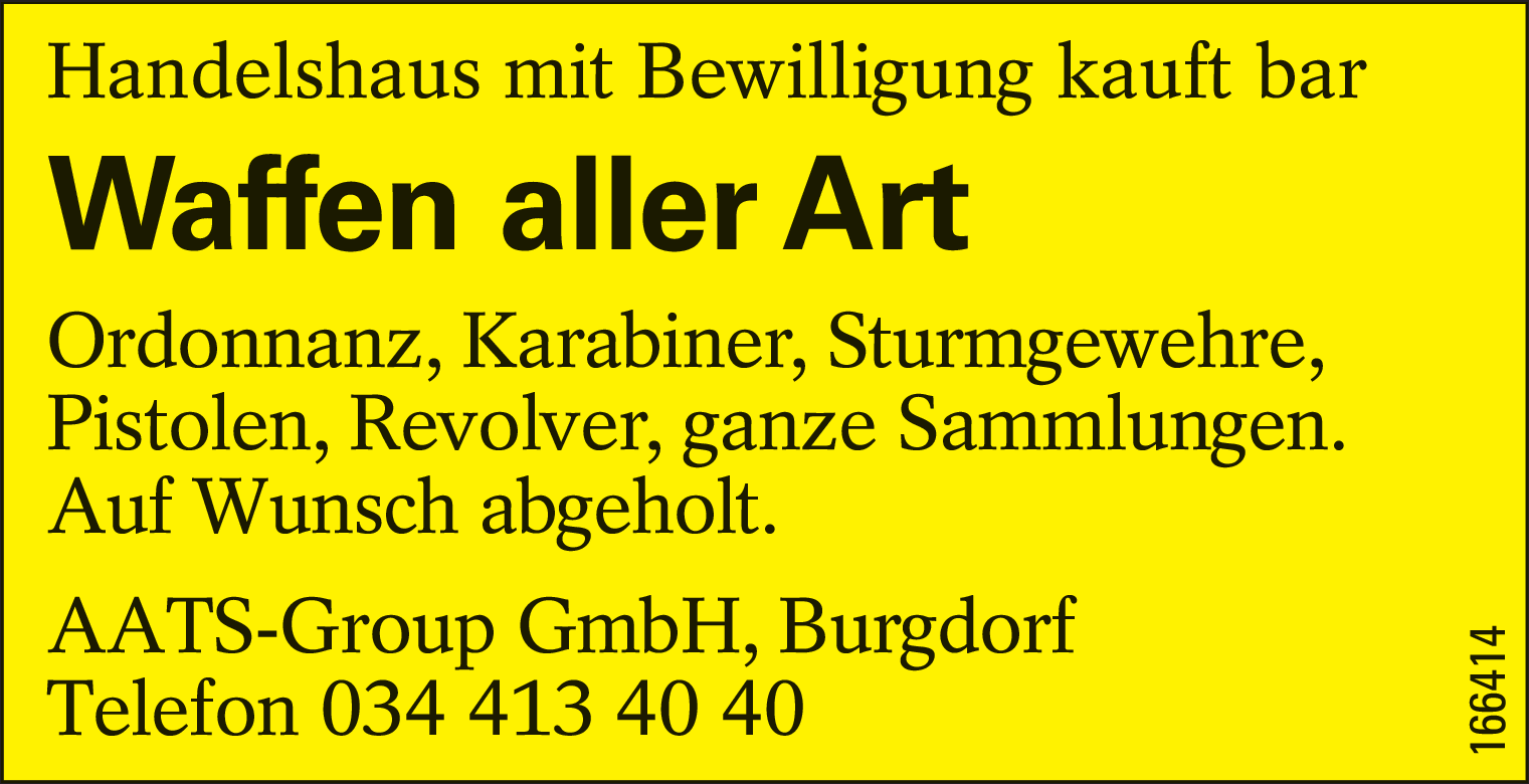 Waffen aller Art
