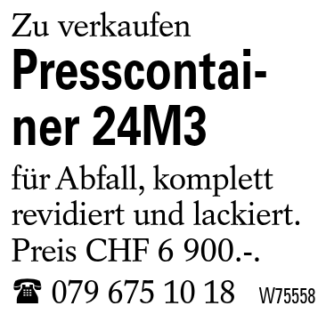 Presscontainer 24M3